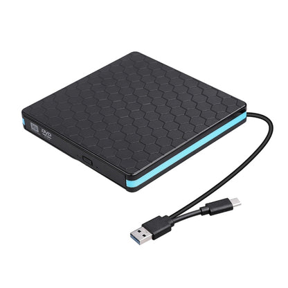 Universal Optical Drive Type-C USB 3.0 External DVD/CD/VCD Burner RW SVCD Drive Player - Rewritable Drive by PMC Jewellery | Online Shopping South Africa | PMC Jewellery | Buy Now Pay Later Mobicred