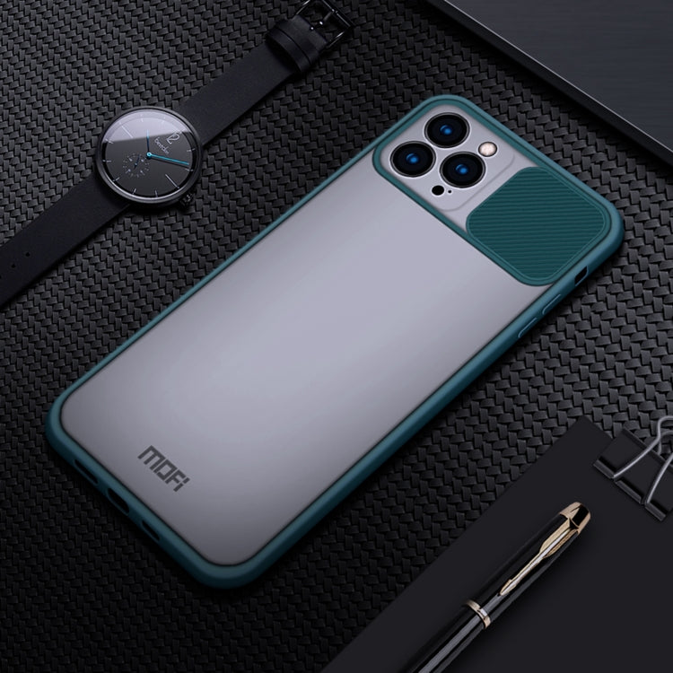 For iPhone 13 Pro Max MOFI Translucent Frosted PC + TPU Phone Case(Green) - free shipping - PMC TechLife - Order now!