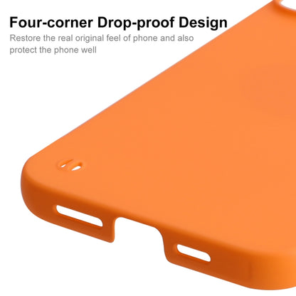 For iPhone 12 / 12 Pro ENKAY Matte Frameless Hard PC Case(Orange) - iPhone 12 / 12 Pro Cases by ENKAY | Online Shopping South Africa | PMC Jewellery | Buy Now Pay Later Mobicred