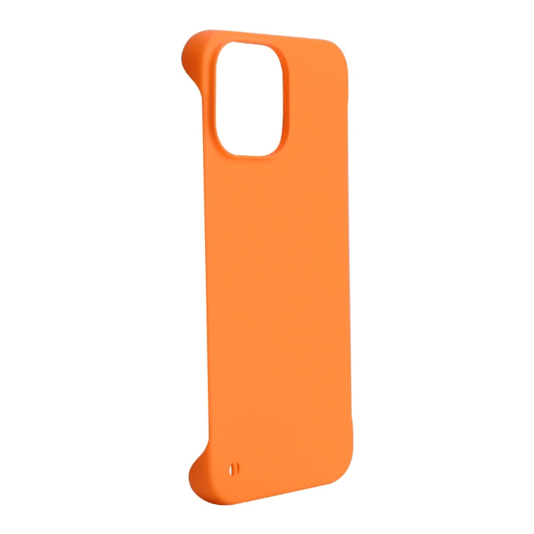 For iPhone 12 Pro Max ENKAY Matte Frameless Hard PC Case(Orange) - free shipping - PMC Jewellery - Order now!