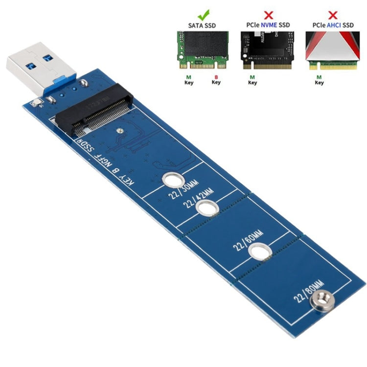 M.2 SSD to USB 3.0 NGFF Card Reader Converter - Add-on Cards by PMC Jewellery | Online Shopping South Africa | PMC Jewellery | Buy Now Pay Later Mobicred