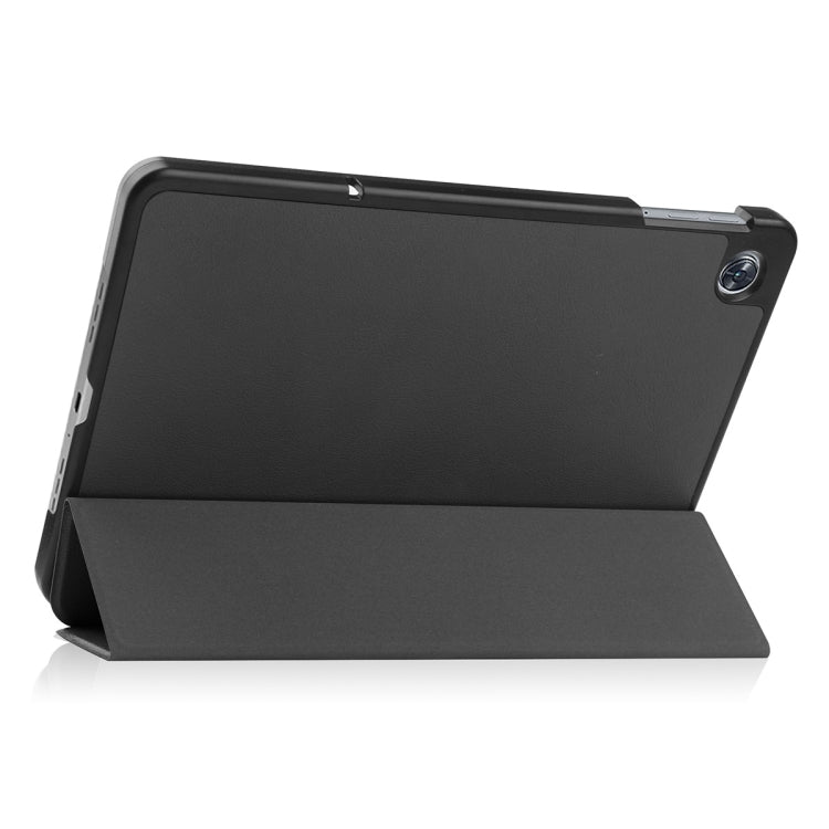 For OPPO Pad Air ENKAY Tri-fold Custer Texture Leather Smart Tablet Case(Dark Green) - free shipping - PMc TechLife - Order now!