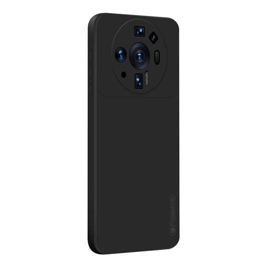 For Xiaomi Mi 12 Ultra PINWUYO Sense Series Liquid Silicone TPU Mobile Phone Case(Black) - More Brand by PINWUYO | Online Shopping South Africa | PMC Jewellery | Buy Now Pay Later Mobicred