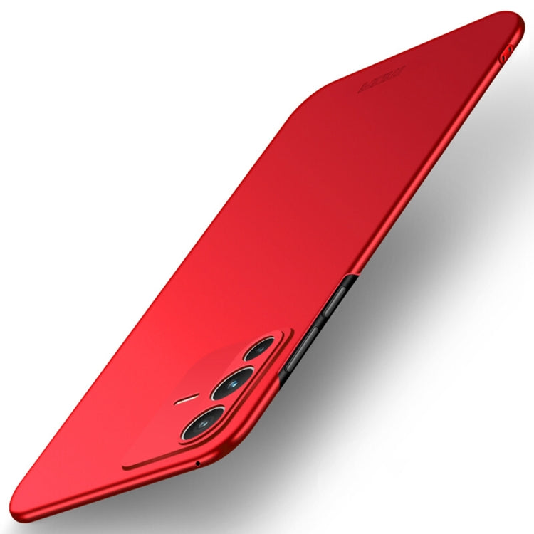 For vivo S12 Pro MOFI Frosted PC Ultra-thin Hard Phone Case(Red) - vivo Cases by MOFI | Online Shopping South Africa | PMC Jewellery