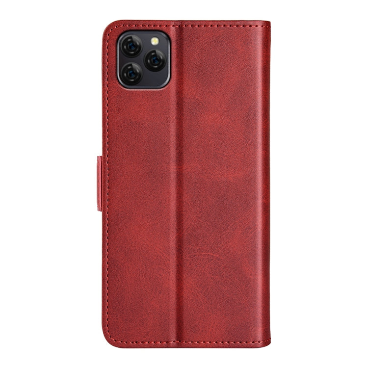 For Blackview A95 Dual-side Magnetic Buckle Leather Phone Case(Red) - More Brand by PMC TechLife | Online Shopping South Africa | PMC TechLife | Buy Now Pay Later Mobicred