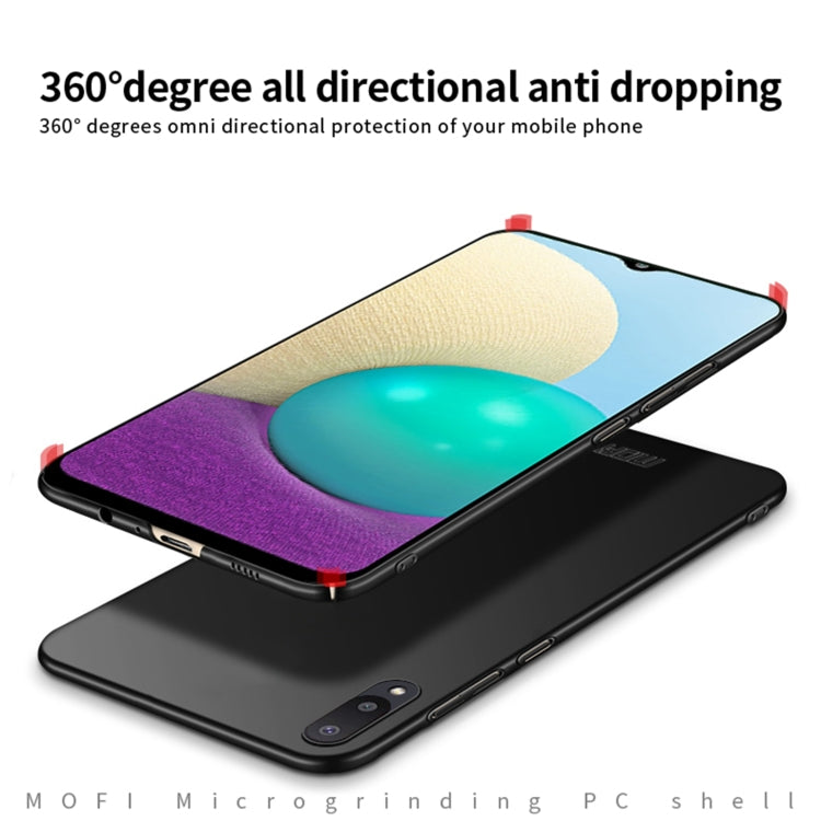 For Samsung Galaxy A02 / M02 MOFI Frosted PC Ultra-thin Hard Phone Case(Blue) - free shipping - PMC TechLife - Order now!