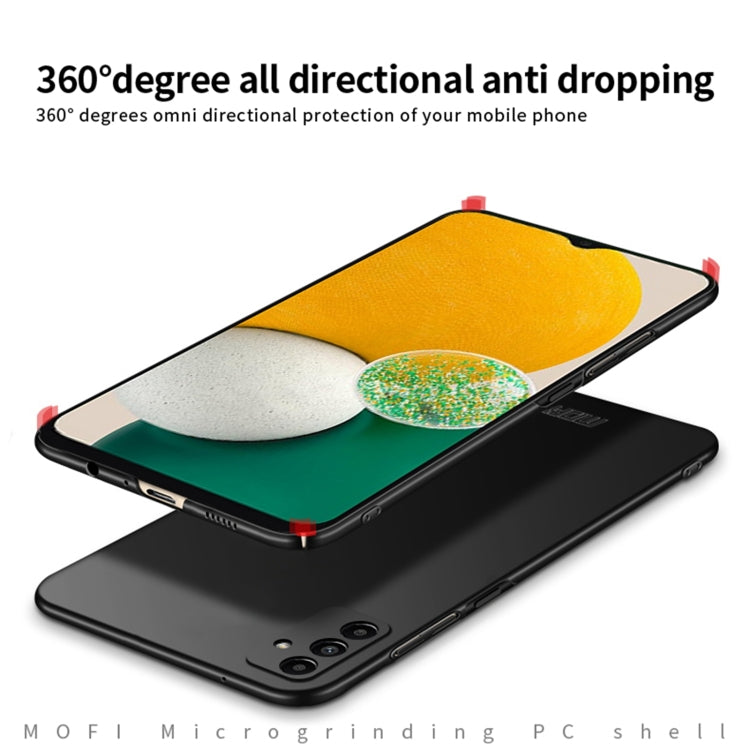 For Samsung Galaxy A13 5G MOFI Frosted PC Ultra-thin Hard Case(Gold) - Galaxy Phone Cases by MOFI | Online Shopping South Africa | PMC TechLife | Buy Now Pay Later Mobicred