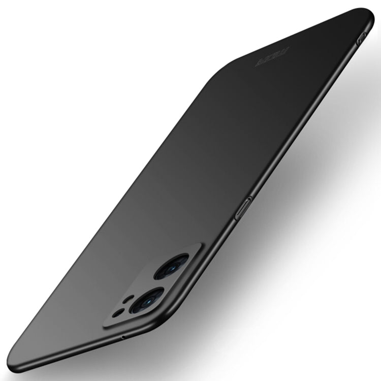 For OPPO Reno7 SE MOFI Frosted PC Ultra-thin Hard Case(Black) - OPPO Cases by MOFI | Online Shopping South Africa | PMC TechLife