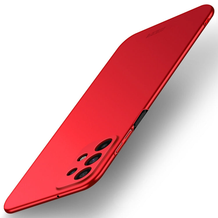 For Samsung Galaxy A23 4G MOFI Frosted PC Ultra-thin Hard Case(Red) - Galaxy Phone Cases by MOFI | Online Shopping South Africa | PMC TechLife