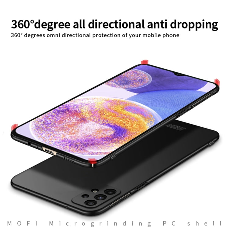 For Samsung Galaxy A23 4G MOFI Frosted PC Ultra-thin Hard Case(Red) - Galaxy Phone Cases by MOFI | Online Shopping South Africa | PMC Jewellery