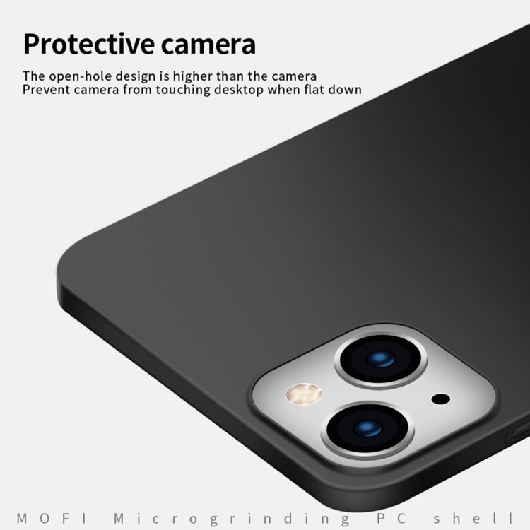 For iPhone 14 Plus MOFI Frosted PC Ultra-thin Hard Case  (Rose Gold) - free shipping - PMC TechLife - Order now!