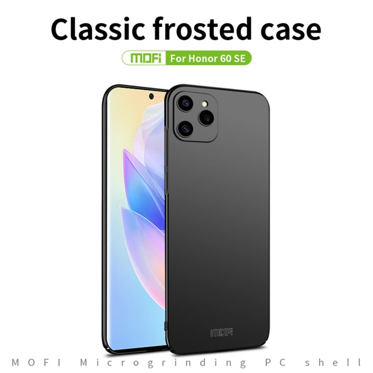 For Honor 60 SE MOFI Frosted PC Ultra-thin Hard Case(Blue) - Honor Cases by MOFI | Online Shopping South Africa | PMC TechLife | Buy Now Pay Later Mobicred