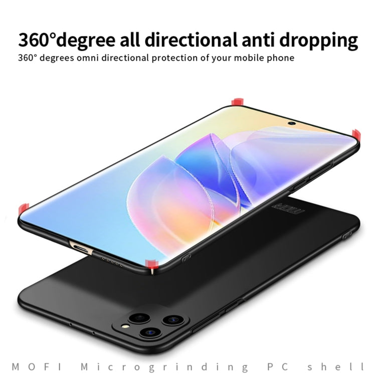 For Honor 60 SE MOFI Frosted PC Ultra-thin Hard Case(Blue) - Honor Cases by MOFI | Online Shopping South Africa | PMC TechLife | Buy Now Pay Later Mobicred