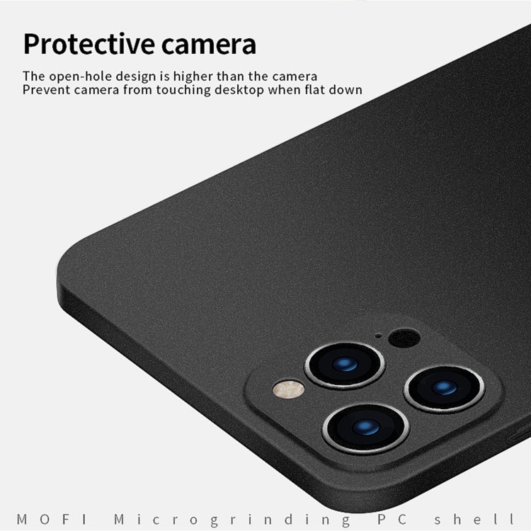 For iPhone 14 Pro MOFI Fandun Series Frosted PC Ultra-thin Phone Case(Gray) - iPhone 14 Pro Cases by MOFI | Online Shopping South Africa | PMC TechLife | Buy Now Pay Later Mobicred