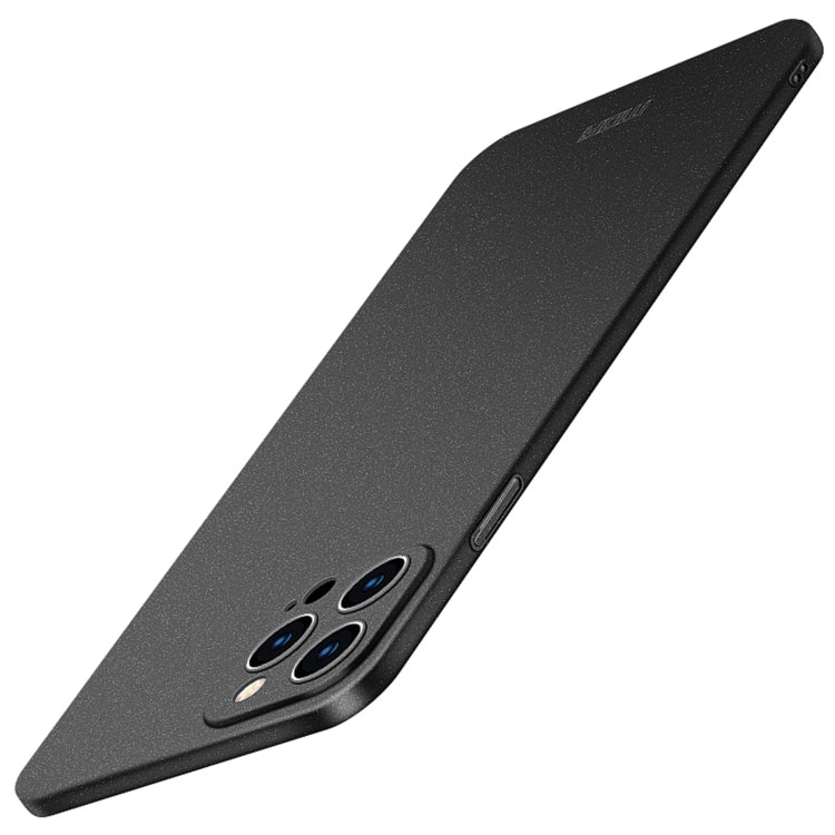 For iPhone 14 Pro Max MOFI Fandun Series Frosted PC Ultra-thin Phone Case(Black) - free shipping - PMC TechLife - Order now!