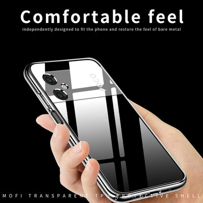 For Xiaomi Poco M4 5G MOFI Ming Series Ultra-thin TPU Phone Case(Transparent) - Xiaomi Cases by MOFI | Online Shopping South Africa | PMC Jewellery