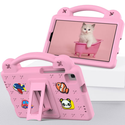 For Huawei MediaPad M3 Lite 8.0 Handle Kickstand Children EVA Shockproof Tablet Case(Pink) - Huawei by PMC Jewellery | Online Shopping South Africa | PMC Jewellery