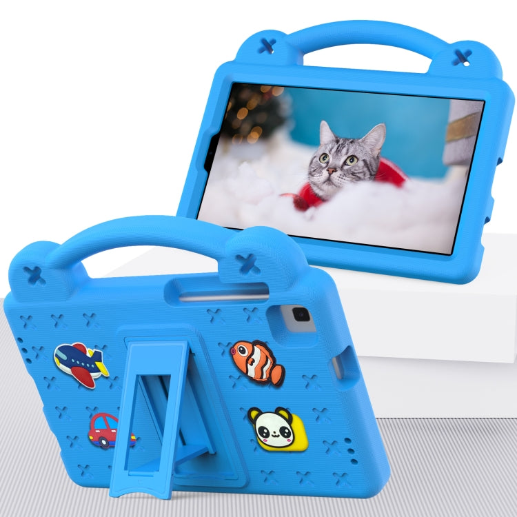 For Huawei MediaPad M3 Lite 8.0 Handle Kickstand Children EVA Shockproof Tablet Case(Sky Blue) - Huawei by PMC TechLife | Online Shopping South Africa | PMC TechLife | Buy Now Pay Later Mobicred