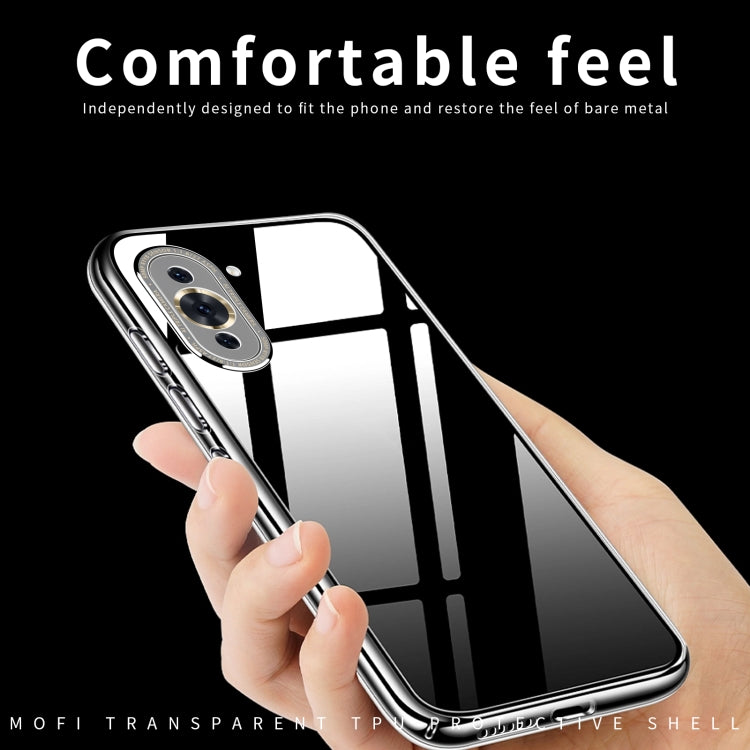 For Huawei Nova 10 Pro MOFI Ming Series Ultra-thin TPU Phone Case(Transparent) - Huawei Cases by MOFI | Online Shopping South Africa | PMC TechLife | Buy Now Pay Later Mobicred