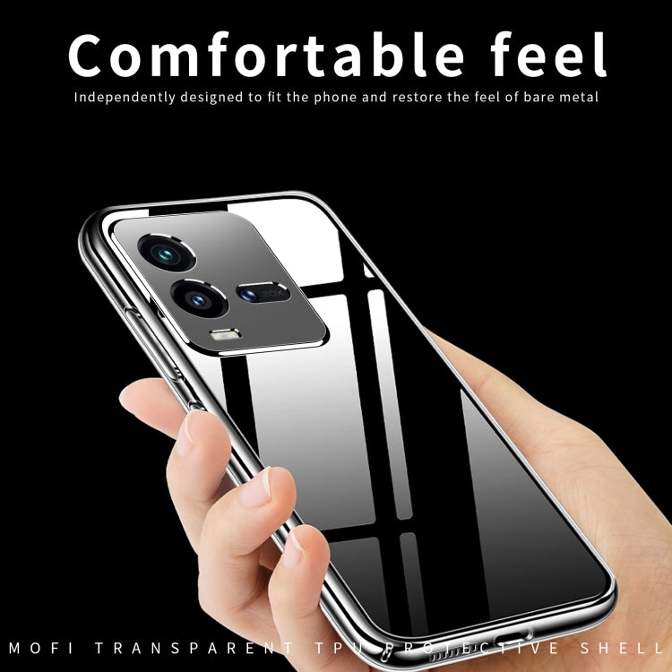 For vivo iQOO 10 MOFI Ming Series Ultra-thin TPU Phone Case(Transparent) - vivo Cases by MOFI | Online Shopping South Africa | PMC Jewellery