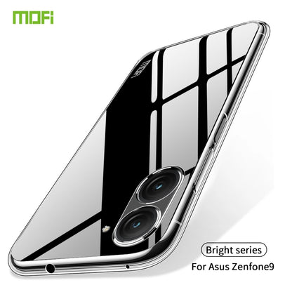 For Asus Zenfone9 MOFI Ming Series Ultra-thin TPU Phone Case(Transparent) - ASUS Cases by MOFI | Online Shopping South Africa | PMC Jewellery