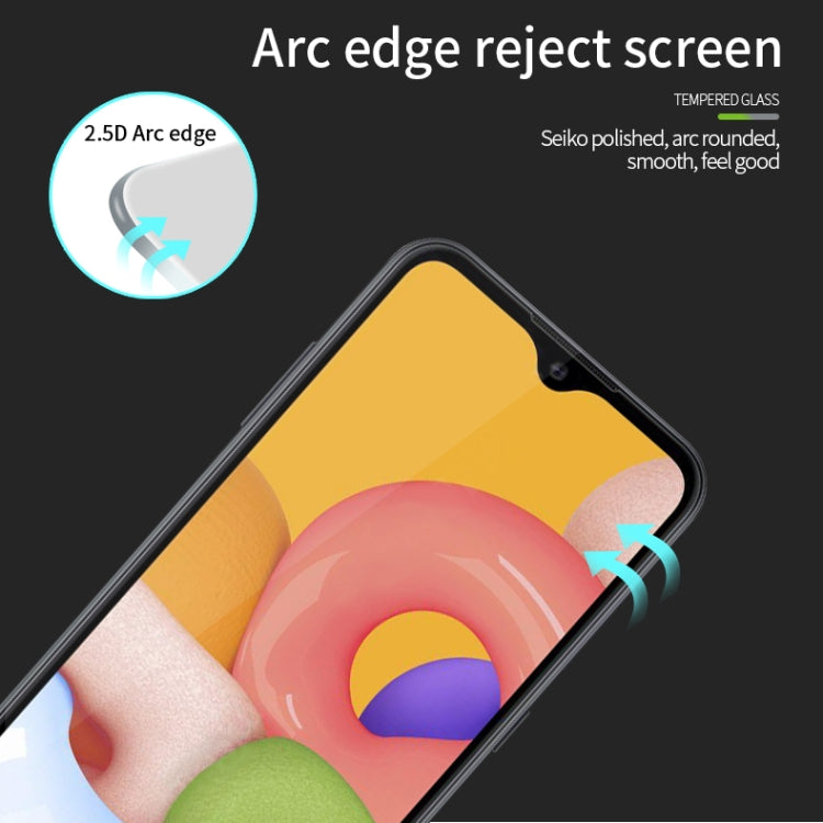 For Xiaomi Poco M5 MOFI 9H 2.5D Full Screen Tempered Glass Film(Black) - Poco M5 Tempered Glass by MOFI | Online Shopping South Africa | PMC TechLife