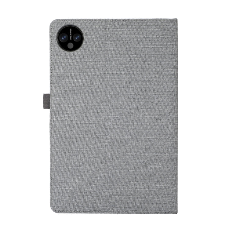 For Huawei MatePad Pro 11 2022  Fabric Leather Tablet Case(Grey) - Huawei by PMC TechLife | Online Shopping South Africa | PMC TechLife | Buy Now Pay Later Mobicred