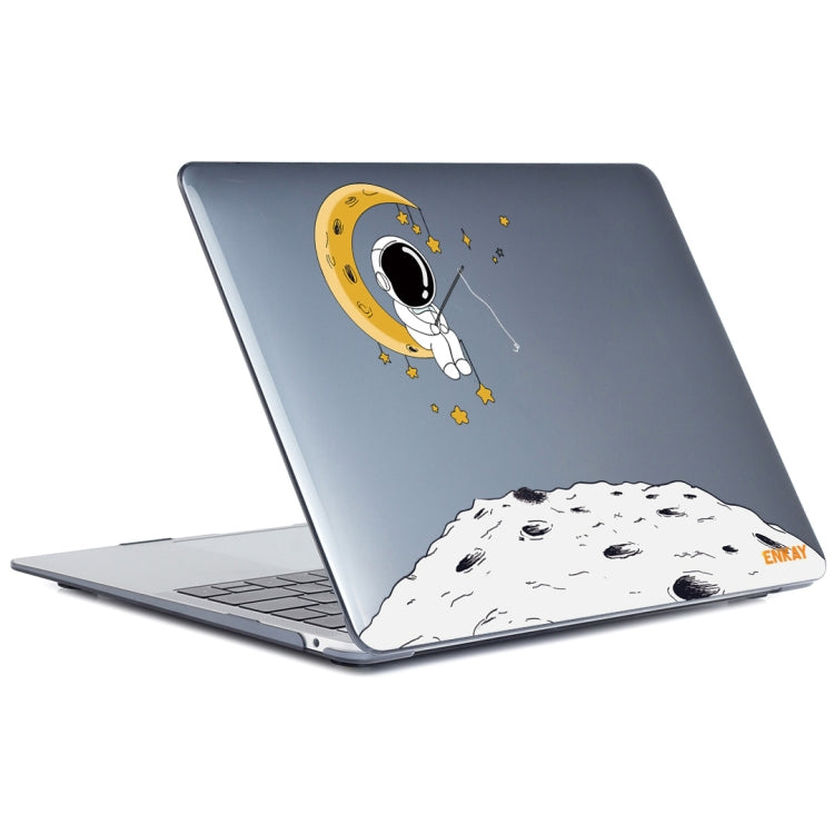 For MacBook Pro 14.2 A2442/A2779 2023 ENKAY Hat-Prince 3 in 1 Spaceman Pattern Laotop Protective Crystal Case with TPU Keyboard Film / Anti-dust Plugs, Version:US(Spaceman No.3) - MacBook Pro Cases by ENKAY | Online Shopping South Africa | PMC Jewellery | Buy Now Pay Later Mobicred