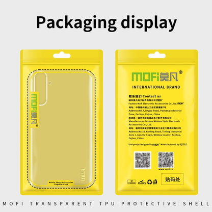 For Samsung Galaxy S23 MOFI Ming Series Ultra-thin TPU Phone Case(Transparent) - Galaxy S23 5G Cases by MOFI | Online Shopping South Africa | PMC Jewellery