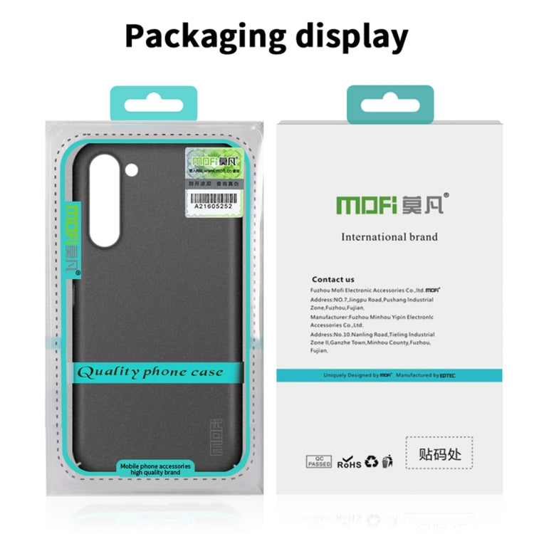 For Samsung Galaxy S23 5G MOFI Fandun Series Frosted Ultra-thin PC Hard Phone Case(Green) - Galaxy S23 5G Cases by MOFI | Online Shopping South Africa | PMC Jewellery