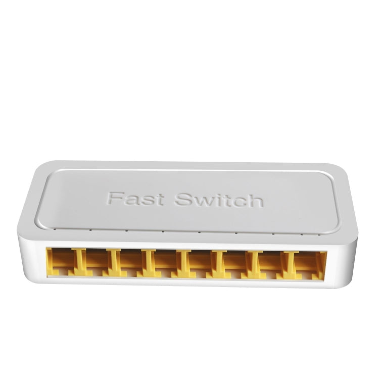 8 Port 10/100/1000Mbps MINI Ethernet Desktop Switch - Switch by PMC Jewellery | Online Shopping South Africa | PMC Jewellery | Buy Now Pay Later Mobicred