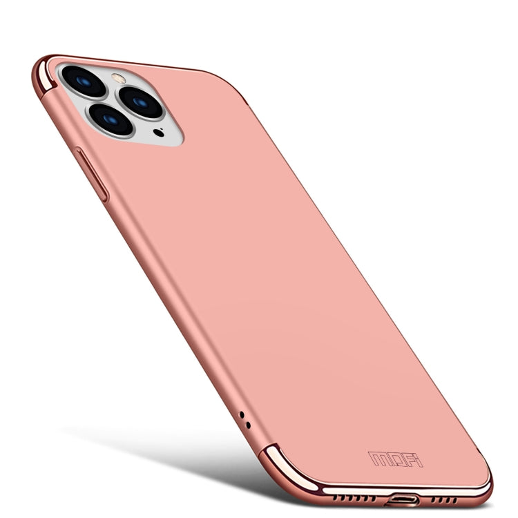 For iPhone 14 Pro MOFI Yatun Series 3 in 1 Stitching PC Phone Case(Rose gold) - iPhone 14 Pro Cases by MOFI | Online Shopping South Africa | PMC TechLife