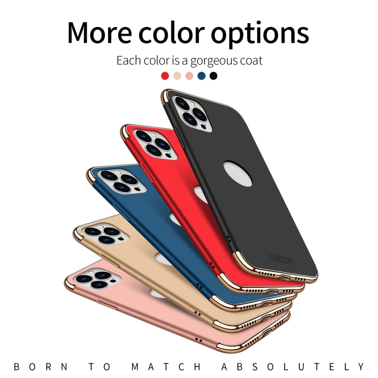 For iPhone 14 Pro MOFI Yatun Series 3 in 1 Stitching PC Phone Case(Black) - iPhone 14 Pro Cases by MOFI | Online Shopping South Africa | PMC TechLife