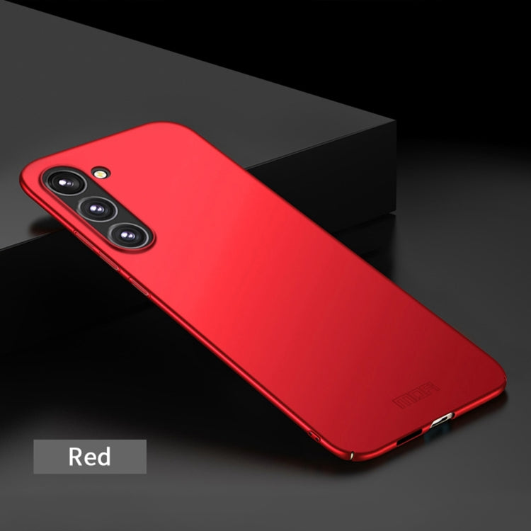 For Samsung Galaxy S23 FE 5G MOFI Frosted PC Ultra-thin Hard Phone Case(Red) - Galaxy S23 FE 5G Cases by MOFI | Online Shopping South Africa | PMC TechLife