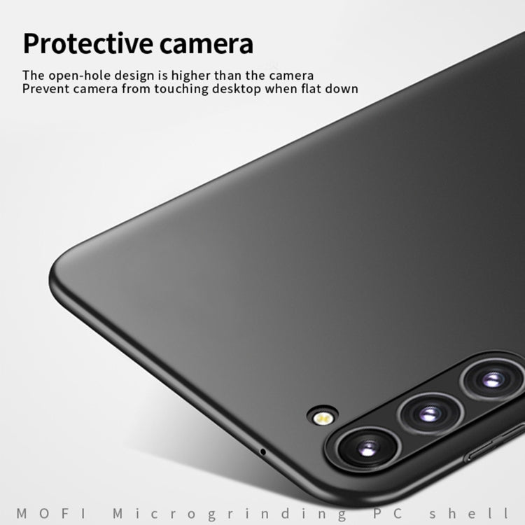 For Samsung Galaxy A35 5G MOFI Frosted PC Ultra-thin Hard Phone Case(Black) - Galaxy Phone Cases by MOFI | Online Shopping South Africa | PMC Jewellery