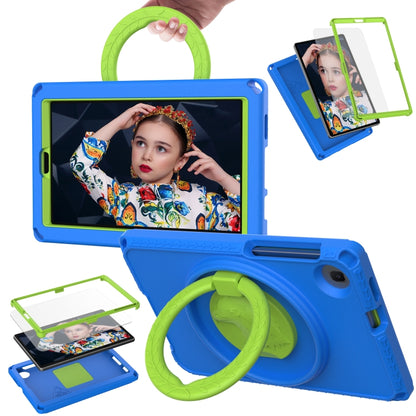 For Samsung Galaxy Tab A9 8.7 X110/X115 EVA Hybrid PC Shockproof Tablet Case with Frame(Blue) - Galaxy Tab A9 by PMC Jewellery | Online Shopping South Africa | PMC Jewellery