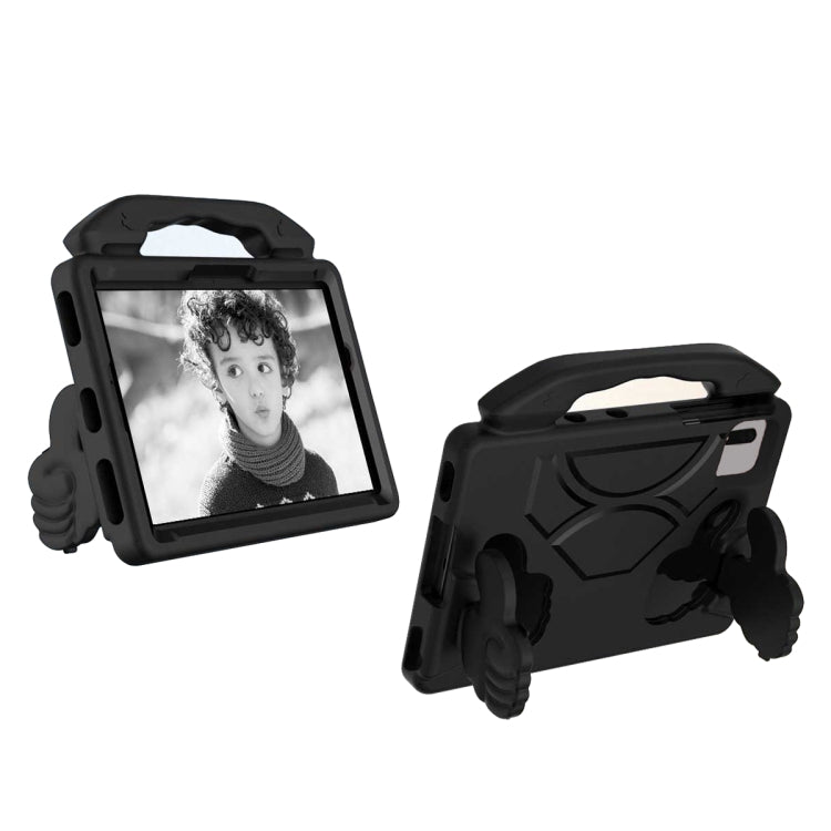 For  Lenovo Tab M11 /Xiaoxin Pad 11 2024 Thumb Bracket EVA Shockproof Tablet Case(Black) - Lenovo by PMC Jewellery | Online Shopping South Africa | PMC Jewellery | Buy Now Pay Later Mobicred