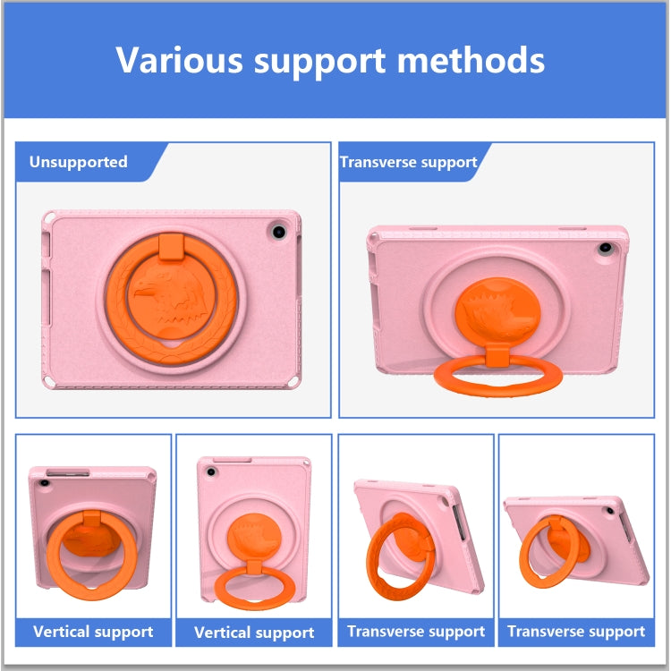 For Lenovo Tab M10 3rd Gen 10.1 TB-328 EVA Hard PC Shockproof Tablet Case(Pink) - Lenovo by PMC TechLife | Online Shopping South Africa | PMC TechLife | Buy Now Pay Later Mobicred