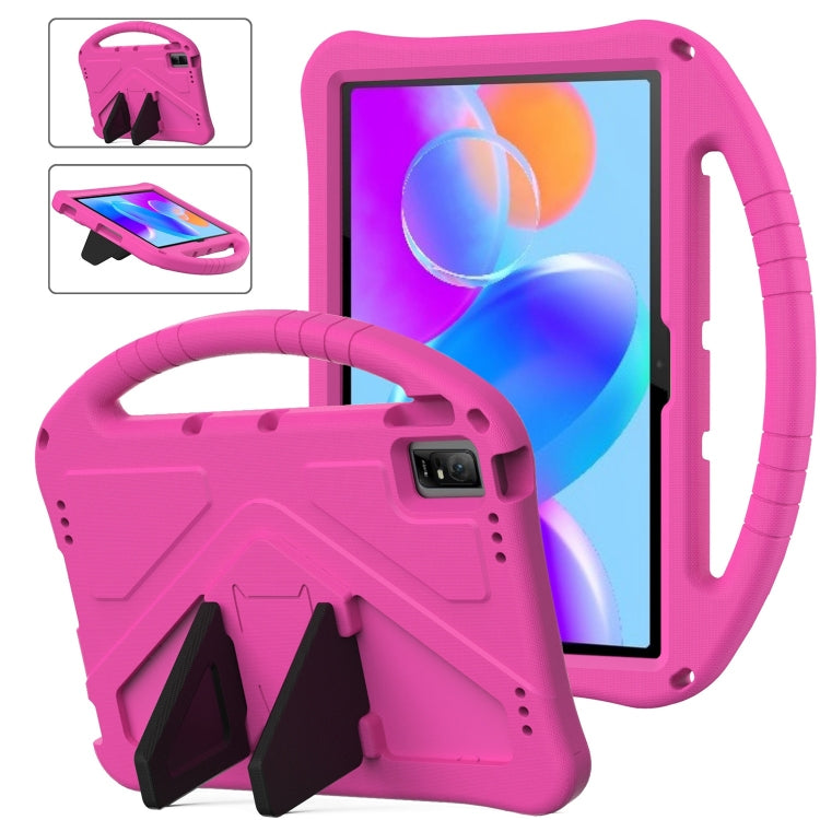 For TCL Tab 11 EVA Shockproof Tablet Case with Holder(Rose Red) - Others by PMC TechLife | Online Shopping South Africa | PMC TechLife | Buy Now Pay Later Mobicred