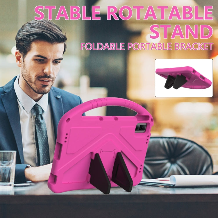 For TCL Tab 11 EVA Shockproof Tablet Case with Holder(Rose Red) - Others by PMC TechLife | Online Shopping South Africa | PMC TechLife | Buy Now Pay Later Mobicred