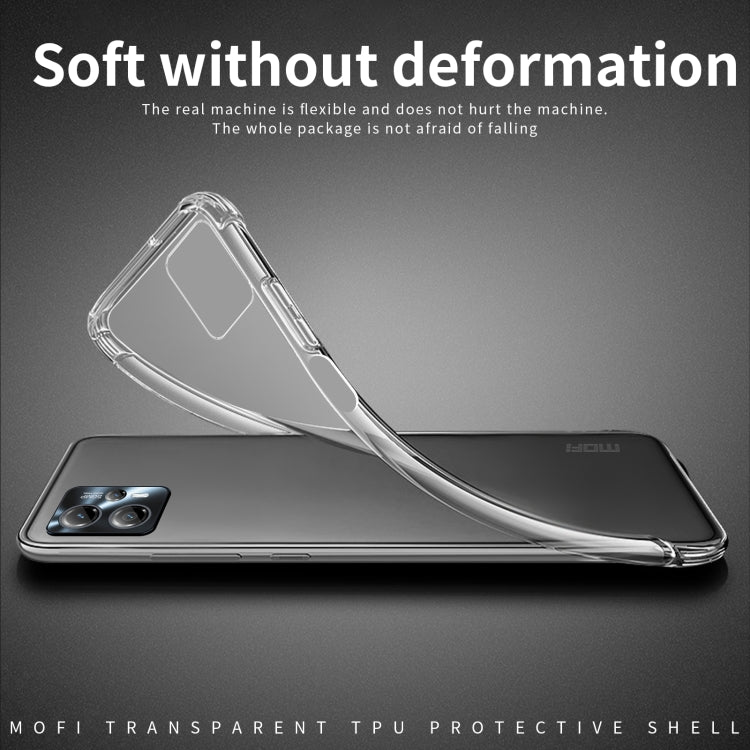 For Motorola Moto G13 / G23 MOFI Ming Series Ultra-thin TPU Phone Case(Transparent) - Motorola Cases by MOFI | Online Shopping South Africa | PMC Jewellery