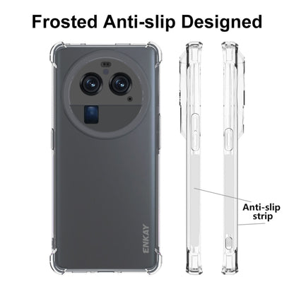 For OPPO Find X6 Pro ENKAY Clear TPU Shockproof Anti-slip Phone Case - OPPO Cases by ENKAY | Online Shopping South Africa | PMC Jewellery | Buy Now Pay Later Mobicred