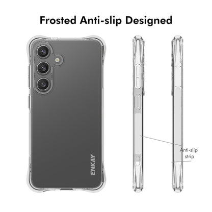 For Samsung Galaxy S25+ 5G ENKAY Clear TPU Shockproof Anti-slip Phone Case - Galaxy S25+ 5G Cases by ENKAY | Online Shopping South Africa | PMC Jewellery | Buy Now Pay Later Mobicred