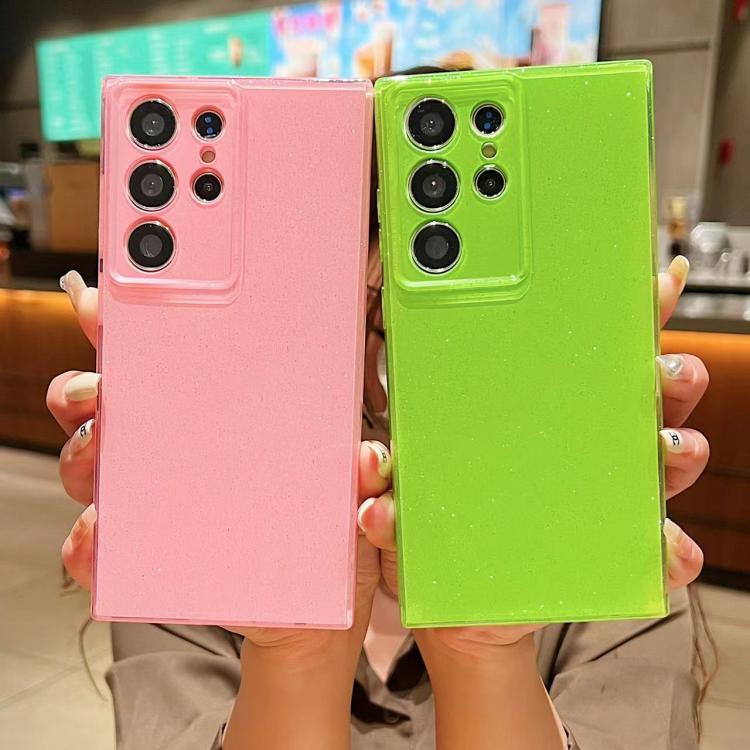 For Samsung Galaxy S23 Ultra 5G Jelly Glitter Solid Color TPU Phone Case(Green) - free shipping - PMC TechLife - Order now!