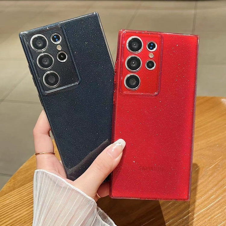 For Samsung Galaxy S25 Ultra 5G Jelly Glitter Solid Color TPU Phone Case(Pink) - Galaxy S25 Ultra 5G Cases by PMC TechLife | Online Shopping South Africa | PMC TechLife | Buy Now Pay Later Mobicred