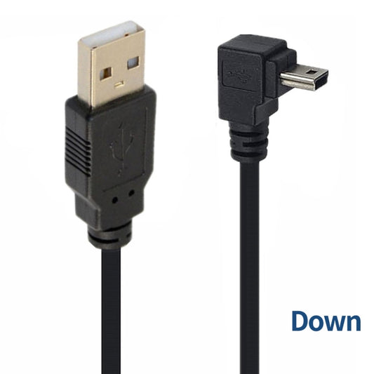 JUNSUNMAY 5 Feet USB A 2.0 to Mini B 5 Pin Charger Cable Cord, Length: 1.5m(Down) - USB Cable by JUNSUNMAY | Online Shopping South Africa | PMC Jewellery | Buy Now Pay Later Mobicred