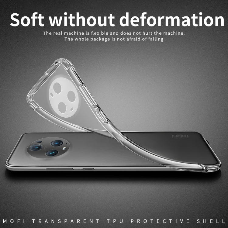 For Honor Magic5 Pro MOFI Ming Series Ultra-thin TPU Phone Case(Transparent) - Honor Cases by MOFI | Online Shopping South Africa | PMC TechLife | Buy Now Pay Later Mobicred