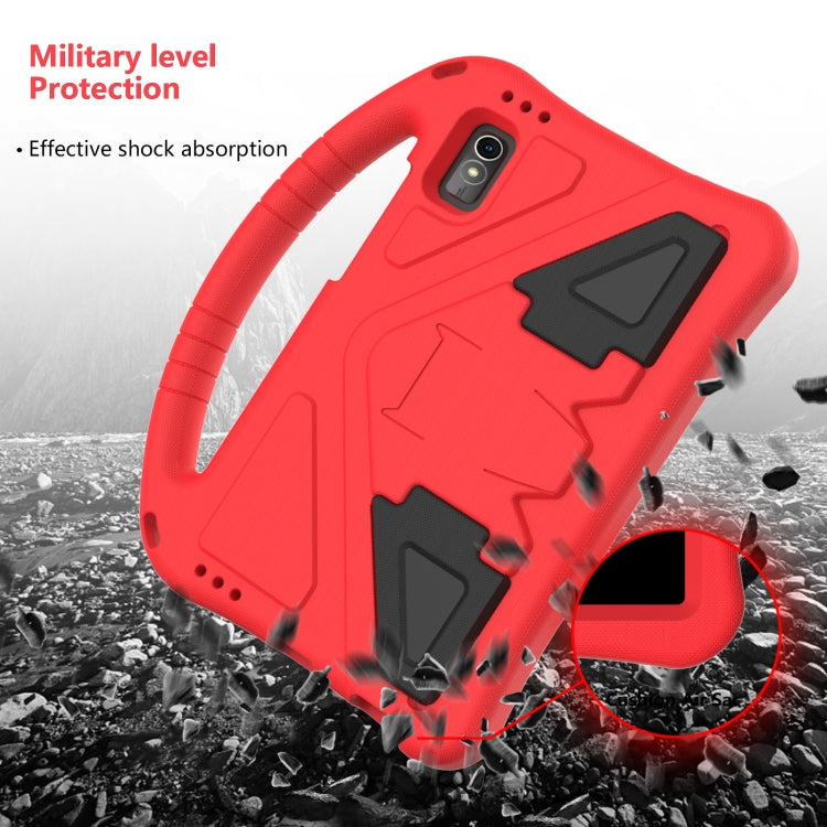 For Lenovo Tab M9 TB-310FU 2023 EVA Shockproof Tablet Case with Holder(Red) - Lenovo by PMC TechLife | Online Shopping South Africa | PMC TechLife | Buy Now Pay Later Mobicred