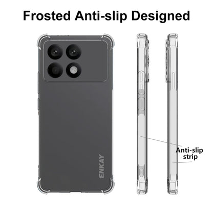 For Redmi K70 Pro ENKAY Hat-Prince Transparent TPU Shockproof Phone Case - K70 Pro Cases by ENKAY | Online Shopping South Africa | PMC Jewellery | Buy Now Pay Later Mobicred