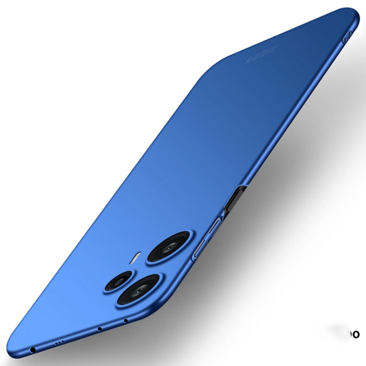 For Xiaomi Redmi Note 12 Turbo 5G MOFI Micro-Frosted PC Ultra-thin Hard Phone Case(Blue) - free shipping - PMC TechLife - Order now!